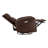 Wyat Sia Geniune Leather Swivel Power Recliner-111633095