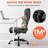 Loriece Ergonomic Executive Chair with Flip-up Armrests-836753795