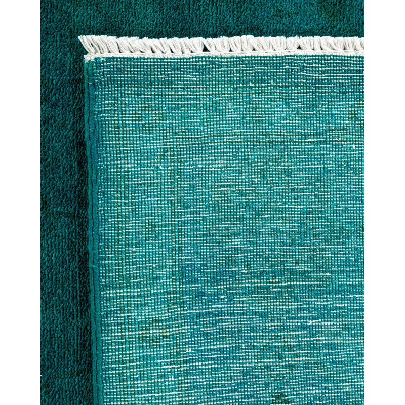 Fine Vibrance One-of-a-Kind 6' 0" X 9' 4" Hand Knotted Area Rug