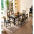 French-style retro solid wood carved rectangular dining table-110743651-110743653
