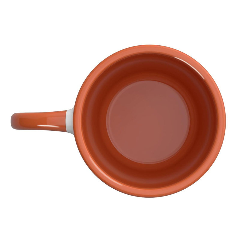 Ceramic Coffee Mug, Orange