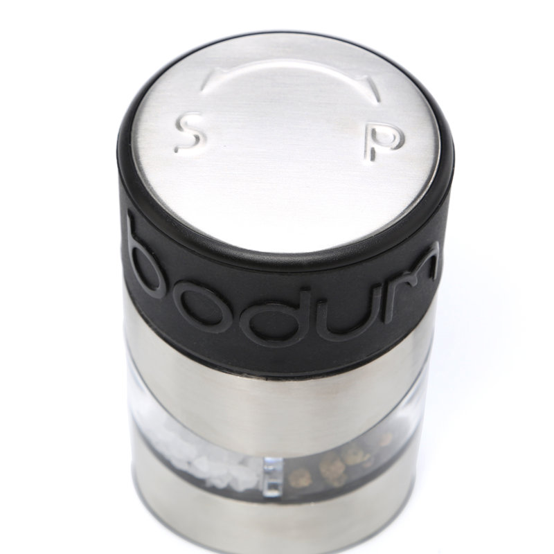 Twin Salt and Pepper Grinder in Black