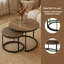 Table basse gigogne en bois 27,6 po-130192822-130192825