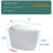 Modern Smart Toilet With Bidet, Auto Open/Close Seat, Multiple Wash Modes, Warm Air Dryer, White Porcelain Bathroom Unit Toilet, Washing Heated Water &-121633613