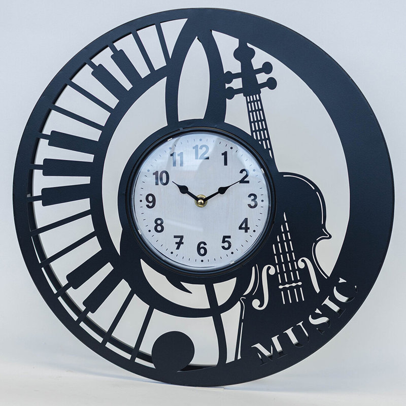 Music Themed Wall Clock