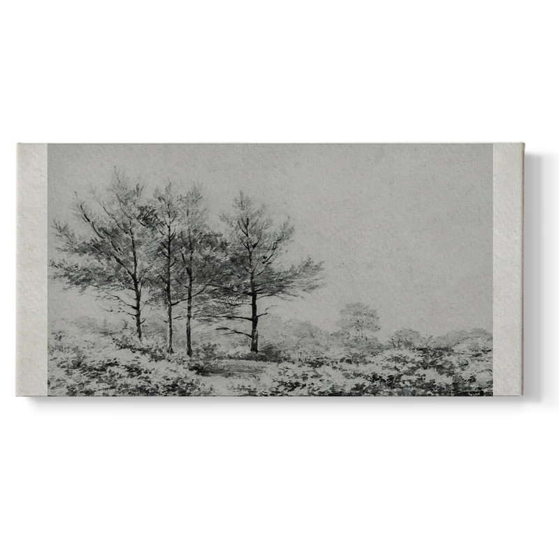 Landscape Series-MCXLV- Gallery Wrapped Canvas -Ready to Hang, 16'' H x 32'' W