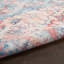 Tapis oriental bleu / rouge lavable à la machine-1133750945