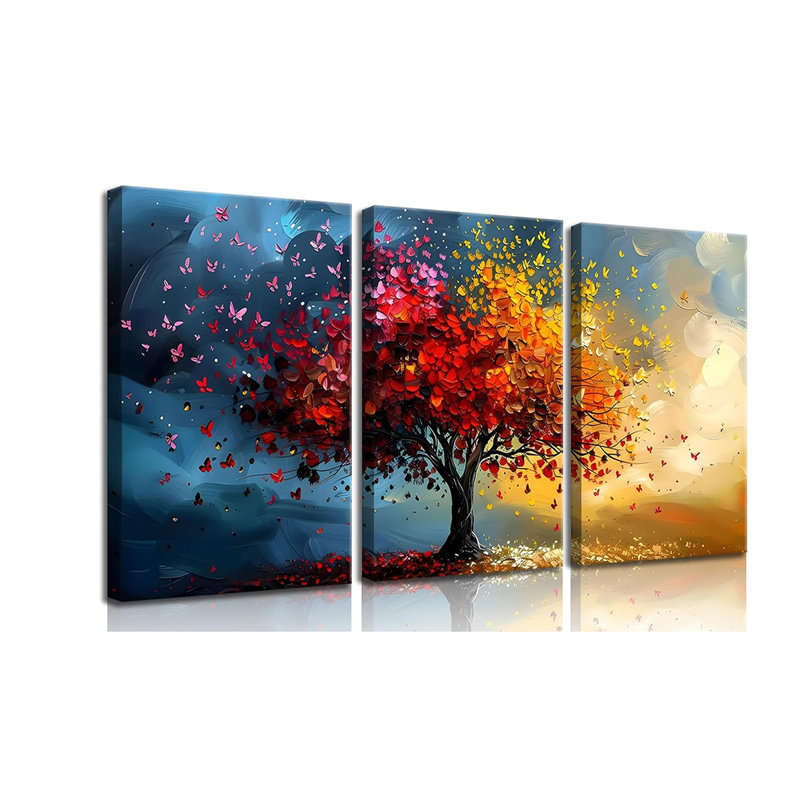 3 Piece Wrapped Canvas Print