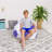 Bean Bag Chair for Kids, Teens, and Adults - Filled with Soft Beads, Includes Removable and Machine Washable Cover - Multiple Colors, Sizes and Fabrics including Soft Nylon & Canvas with Patterns-1782650949-1785356751