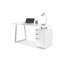 Fleming Solid Wood Stainless Steel Writing Desk