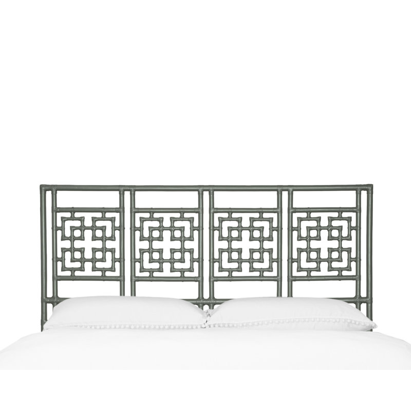 Palm Springs Open-Frame Headboard, King, Evergreen