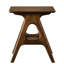 Mid-Century Modern End Table With Shelf - Brown Color Theme Rectangular Wood Functional And Attractive Home Furnishing
