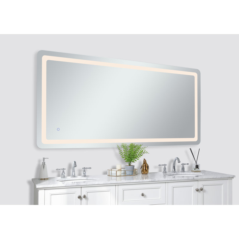 Miroir mural Juliane, Rectangle, 36 po x 72 po