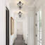 Plafonnier semi-encastré 4 lumières Farmhouse-1815509630