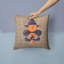 Coussin décoratif intérieur/extérieur fleur de lis, halloween citrouille bat
