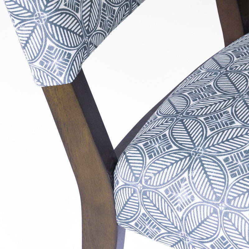 Aleka Open Back Dining Chair, Blue