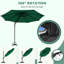 Vienna 10ft. Parasol en porte-à-faux-1572650775