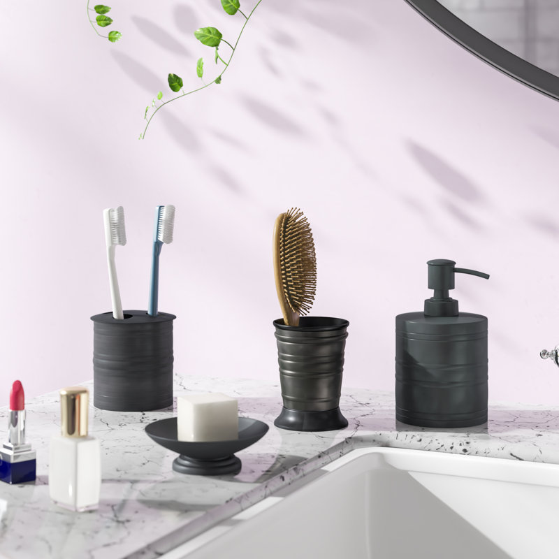 Ensemble d'accessoires de salle de bain 4 pièces