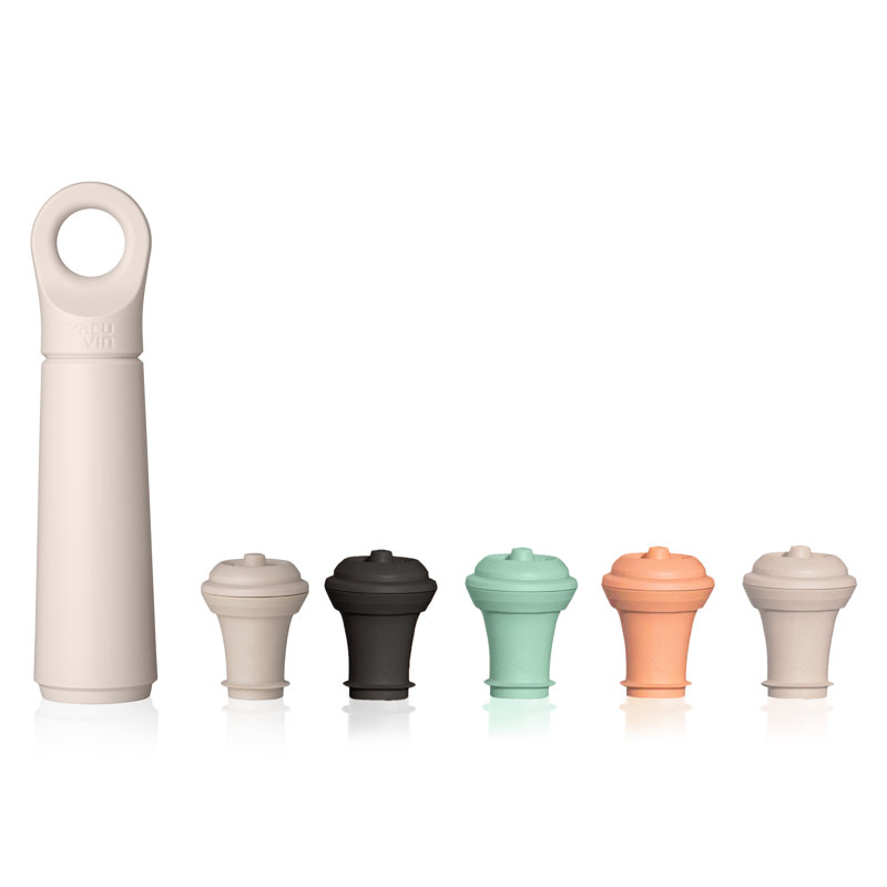 Loop Bundle Wine Vacuum Pump, Beige