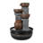 Aki Weather Resistant Cascade Fountain with Light