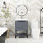 Ensemble de meuble-lavabo simple 24 po Zlate-1444630555