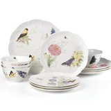 Lenox Butterfly Meadow Flutter 12 Piece Dinnerware Set, Service for 4