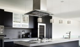 Dazzle 1 - Light Single Pendant, Silver Satin Nickel