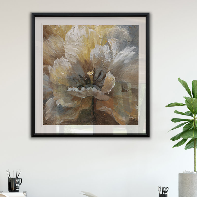 Blooming III - reproduction de cadre photo, H 17,5 po x l 17,5 po x P 1,5 po