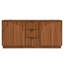 Ensemble de 2 tables de chevet incurvées de 66,9 po Designer-765651633