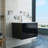 Gloss Wall-Mounted Bathroom Vanity With Mirro-1103263274-1103263277-1103263275