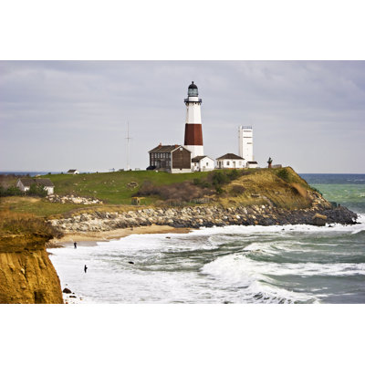 Montauk Point Lighthouse - Wrapped Canvas Print