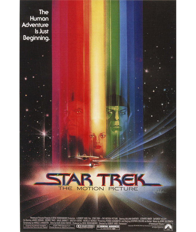 Star Trek, H 18 po x l 12 po