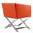 Park Slope Faux Leather Armchair-24735031
