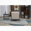 Chaise d'appoint Mid-Century moderne avec structure en bois, chaises de salon rembourrées avec coussin de taille, fauteuil de lecture pour véranda de chambre à coucher-1095798541