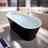 67.1'' x 31.2'' Freestanding Soaking Acrylic Bathtub