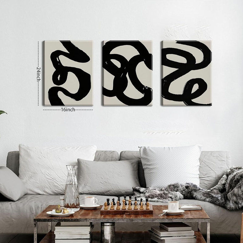 3 Piece Wrapped Canvas Print