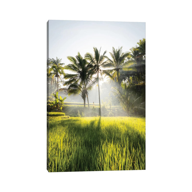" Bali II " by Daisuke Uematsu, No Mat, 26'' H x 18'' W x 1.5'' D, Wrapped Canvas