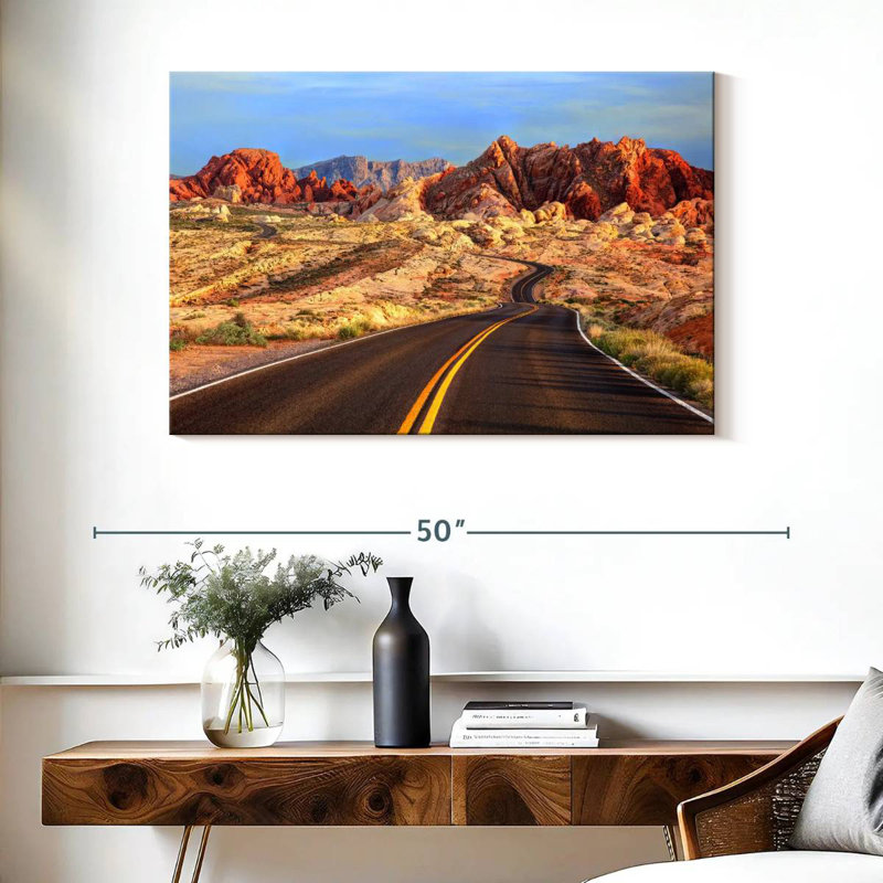 Mehar Highway In Valley Of Fire, H 26 po x l 39 po