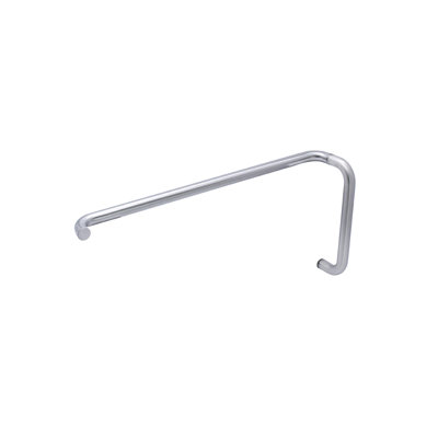 FHC TBRN6X18BN Pull Handle and Towel Bar Combo, Brass material, 6" Pull Handle Center-To-Center, 18" Towel Bar Center-To-Center, Brushed Nickel Finish