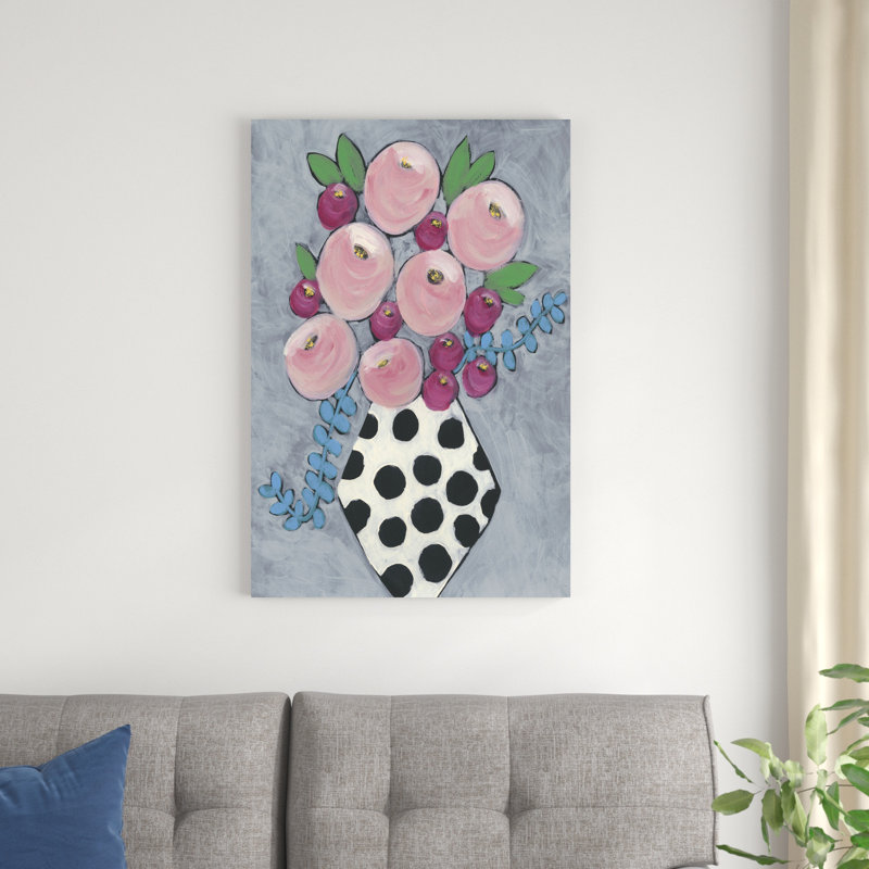 Floral Frol I, H 36 po x l 24 po x P 1,25 po