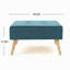 Banc rembourré de style minimaliste de ménage