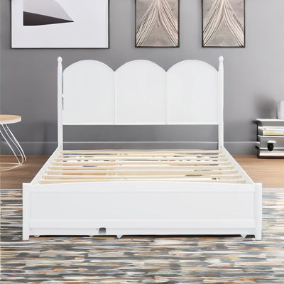Jabeen Queen Size Platform Bed