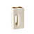 Matte White/Gold