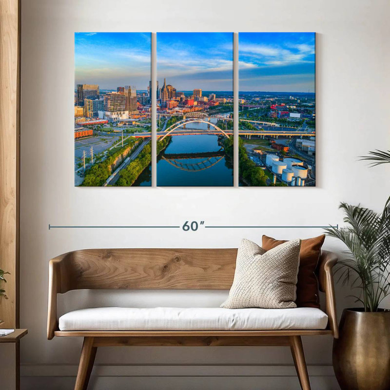 Vue Sirci de Nashville, H 32 po x l 50 po