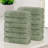 Rayon From Bamboo Cotton Blend Eco-Friendly Hypoallergenic Soft Solid Towel Set-619386995-669882202