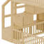 Lit superposé au sol robuste, escalier de rangement inclus-129754765