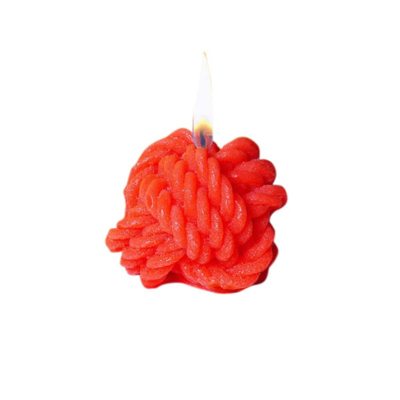 Scented Designer Candle, Red