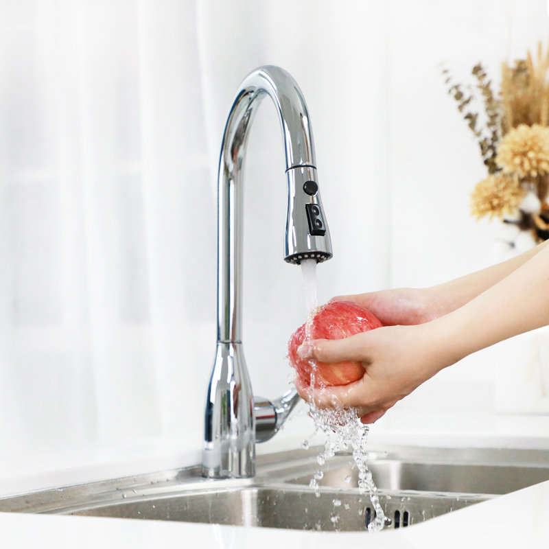 R&T Pull Down Kitchen Faucet