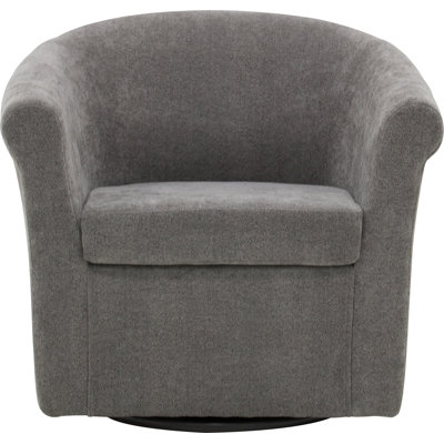 Anstett Upholstered Swivel Barrel Chair