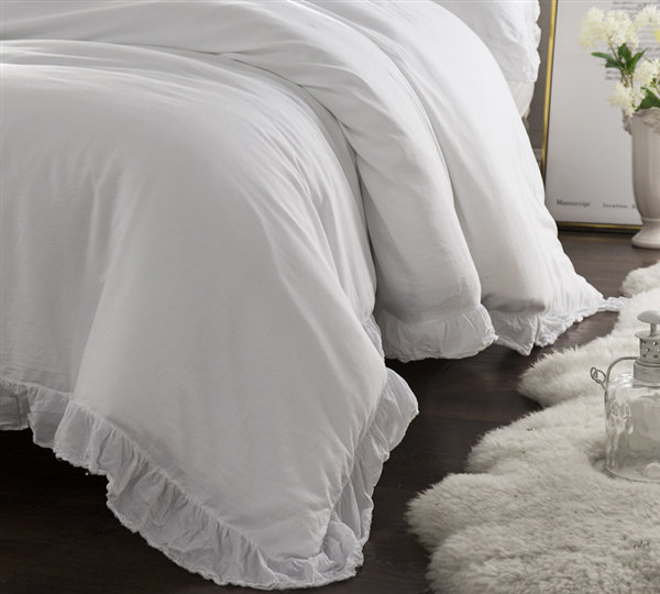 Portugal-Made 300TC Cotton Sateen Duvet Cover, 112" x 98"